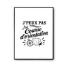 Poster J’peux pas j’ai Course d’orientation