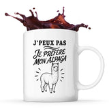 Mug J’peux pas je préfère mon Alpaga