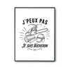 Poster J’peux pas je suis Bûcheron