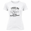 T-shirt de Sport Femme J’peux pas je suis Peintre en bâtiment