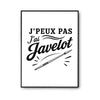 Poster J’peux pas j’ai Javelot