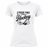 T-shirt de Sport Femme J’peux pas j’ai Hockey