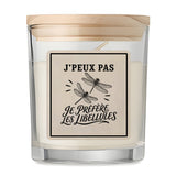 Bougie Parfumée Vanille J’peux pas je préfère les Libellules