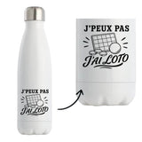 Gourde Isotherme J’peux pas j’ai Loto