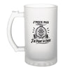 Verre à Bière J’peux pas j’ai Point de croix