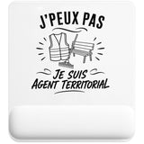 Tapis de Souris J’peux pas je suis Agent territorial