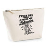 Trousse Beige J’peux pas je préfère mon Labrador