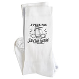 Chaussettes Homme Femme J’peux pas j’ai Club lecture
