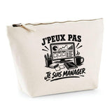 Trousse Beige J’peux pas je suis Manager