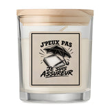 Bougie Parfumée Vanille J’peux pas je suis Assureur