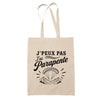 Tote Bag Beige J’peux pas j’ai Parapente