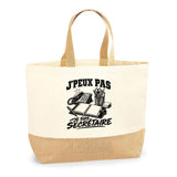 Sac J’peux pas je suis Secrétaire