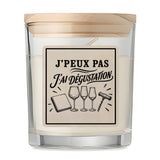 Bougie Parfumée Vanille J’peux pas j’ai Dégustation