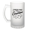 Verre à Bière J’peux pas j’ai Céramique