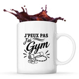 Mug J’peux pas j’ai Gym