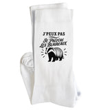 Chaussettes Homme Femme J’peux pas je préfère les Blaireaux