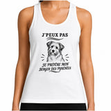 Débardeur Femme J’peux pas je préfère mon Berger des Pyrénées
