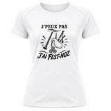 T-shirt de Sport Femme J’peux pas j’ai Fest-noz