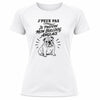 T-shirt de Sport Femme J’peux pas je préfère mon Bulldog Anglais
