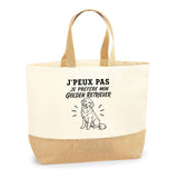 Sac J’peux pas je préfère mon Golden Retriever
