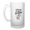 Verre à Bière J’peux pas je préfère les Loups