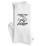 Chaussettes Homme Femme J’peux pas j’ai Résine