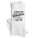 Chaussettes Homme Femme J’peux pas je suis Vétérinaire