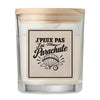 Bougie Parfumée Vanille J’peux pas j’ai Parachute