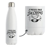 Gourde Isotherme J’peux pas j’ai Crêpes