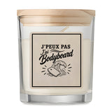 Bougie Parfumée Vanille J’peux pas j’ai Bodyboard