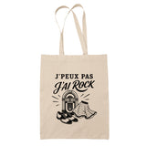 Tote Bag Beige J’peux pas j’ai Rock