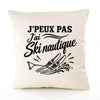 Housse de Coussin J’peux pas j’ai Ski nautique