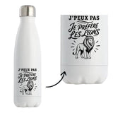 Gourde Isotherme J’peux pas je préfère les Lions