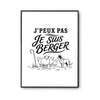 Poster J’peux pas je suis Berger