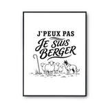 Poster J’peux pas je suis Berger