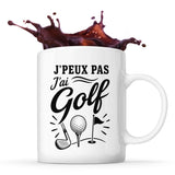 Mug J’peux pas j’ai Golf