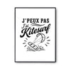 Poster J’peux pas j’ai Kitesurf