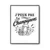 Poster J’peux pas j’ai Champignons