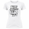 T-shirt de Sport Femme J’peux pas je préfère les Sangliers