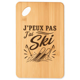 Planche à Découper J’peux pas j’ai Ski