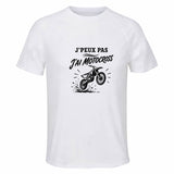 T-shirt de Sport Homme J’peux pas j’ai Motocross