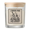 Bougie Parfumée Vanille J’peux pas je préfère le Jazz