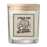 Bougie Parfumée Vanille J’peux pas je préfère mes Monnaies