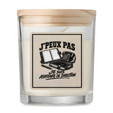 Bougie Parfumée Vanille J’peux pas je suis Assistante de direction