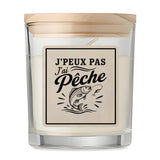 Bougie Parfumée Vanille J’peux pas j’ai Pêche