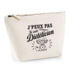 Trousse Beige J’peux pas je suis Diététicien