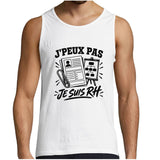 Débardeur Homme J’peux pas je suis RH
