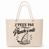 Sac Isotherme J’peux pas j’ai planche à voile J'peux pas minimaliste