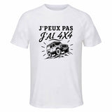 T-shirt de Sport Homme J’peux pas j’ai 4x4