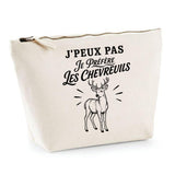 Trousse Beige J’peux pas je préfère les Chevreuils